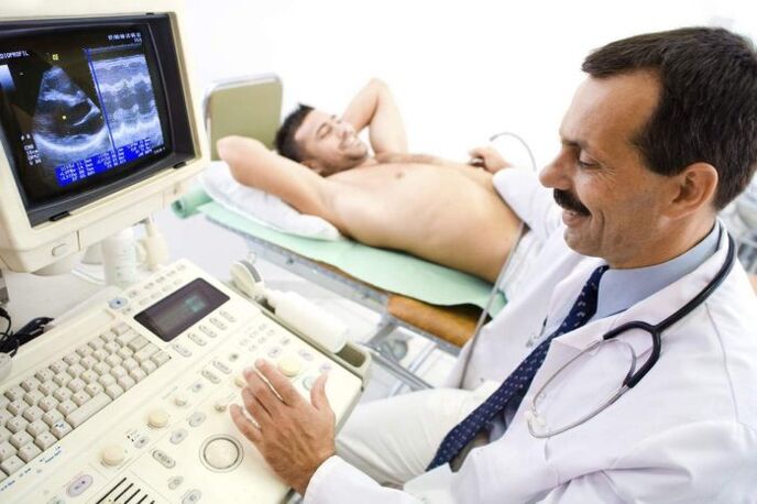 Diagnostic échographique de la prostatite
