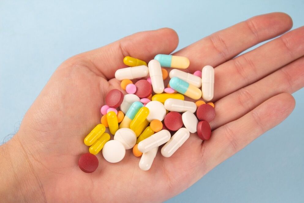 Divers médicaments utilisés pour traiter l'inflammation de la prostate